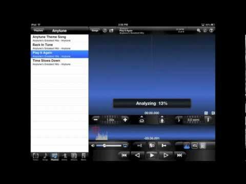 Tutorial: Overview - Anytune Music Slow Downer App for iOS