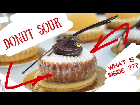 Donut Sour Dessert Review / Обзор десерта "Лаймовый пончик"  (ENG SUBs)