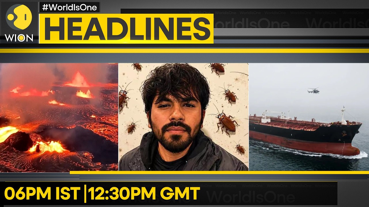 Hawaii: Lava Flows From Kilauea Volcano | Cockroach Janta Party Plans Street Protest |WION Headlines