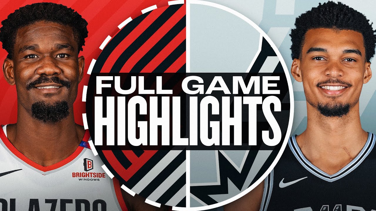 TRAIL BLAZERS at SPURS | FULL GAME HIGHLIGHTS | November 7, 2024