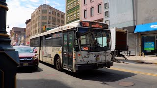 New Jersey Transit: 2012 NABI 40-SFW #6240 on the 704B Bus.