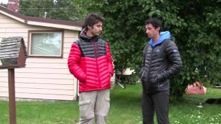 Kilian Jornet interviewed after breaking Mt Marathon record in 2015.