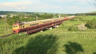 preview picture of video '[CFM] Passenger train 6031 (Chișinău-Ungheni) -  D1-772 & D1-664'