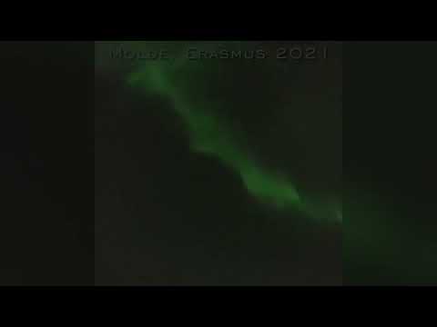 Northern Lights sighting in Molde, Norway