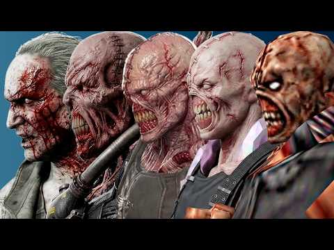 Evolution of NEMESIS from RESIDENT EVIL 1999-2026