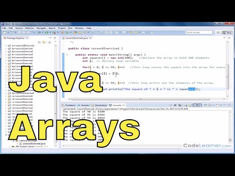 Learn Java Exercise 02x Java Arrays And Loops