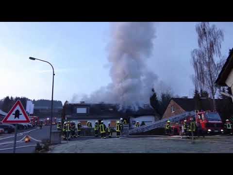 Wohnhausbrand in Schönecken