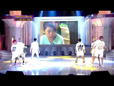[130831] TEEN TOP (틴탑) - Rocking (장난아냐) @ KBS Love Request