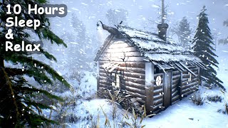 RAGING PENNSYLVANIA WINTER with VIOLENT SNOW STORM for sleeping. SAVAGE WINTER BLIZZARD #asmr