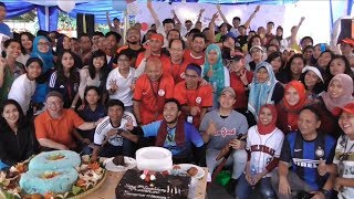 Meriahnya Perayaan Ultah  ke-8 Tribunnews dari Peragaan Kostum hingga Dangdutan