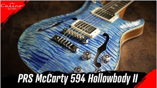 Video thumbnail for PRS McCarty 594 Hollowbody II in Faded Blue Jean by Casino Guitars