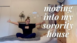 MOVING INTO MY SORORITY HOUSE! *Syracuse University* | Lauren Rockwell