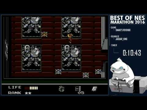 Best of NES 2016 - Snake's Revenge by JaguarKing