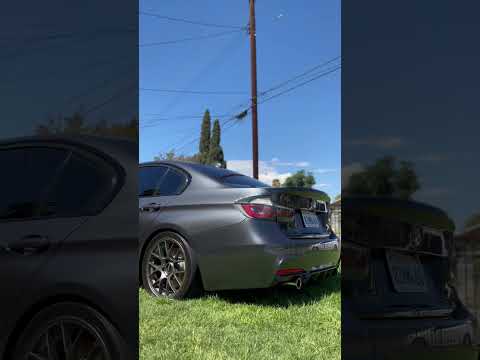 BMW 340i ON KW COILOVERS AND APEX EC-7 WHEELS ON NITTO NT01 ! Seibon carbonfiber #bmwm3 #f30 #bmw