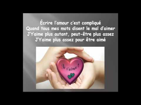 Écrire l'amour ... Étienne Drapeau