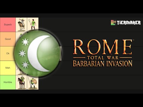 What are the best Berber units in Rome: Total War Barbarian Invasion?