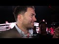 EDDIE HEARN DISSES REPORTER FOR SAYING ANTHONY JOSHUA IS #2 POPULAR FIGHTER IN THE WORLD