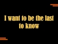 DEL AMITRI ALWAYS THE LAST TO KNOW LYRICS VERSION
