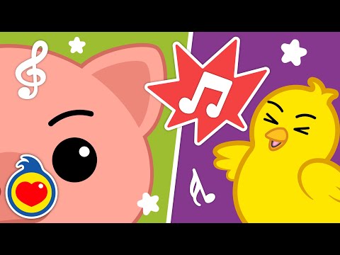 Cinco Sentidos - Y Más Canciones Infantiles ♫ Plim Plim