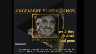 HELP ME MAKE IT THROUGH THE NIGHT (WITH LYRICS) = ENGELBERT HUMPERDINCK