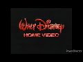 The Destruction Of The Walt Disney Home Video Logo