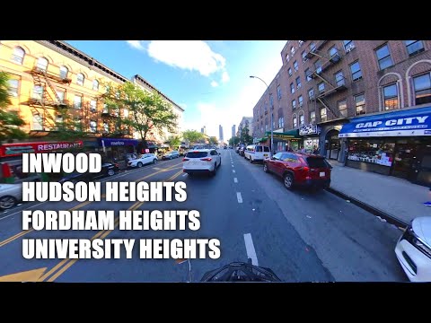 Biking NYC | Inwood | Hudson Heights | Fordham Heights | University Heights