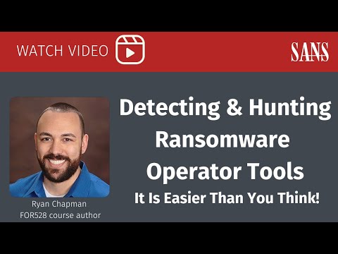 Detecting & Hunting Ransomware Operator Tools: It Is Easier Than You Think!