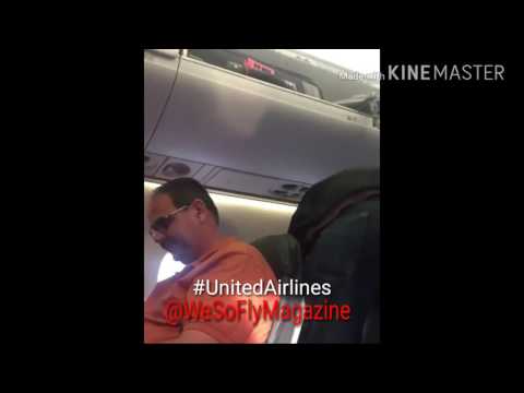 United Airlines Kicked Doctor Off Plane To Give His Seat To Another. United Violates The Man.