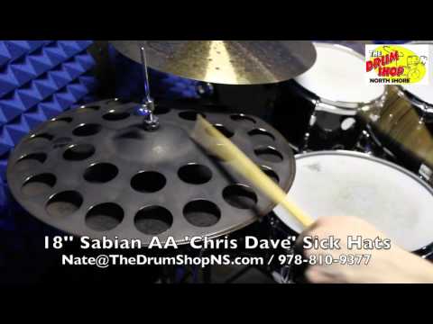 Sabian AA 'Chris Dave' Sick Hats 18'' - The Drum Shop North Shore