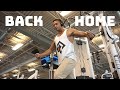FIRST DAY BACK HOME | PUSH WORKOUT