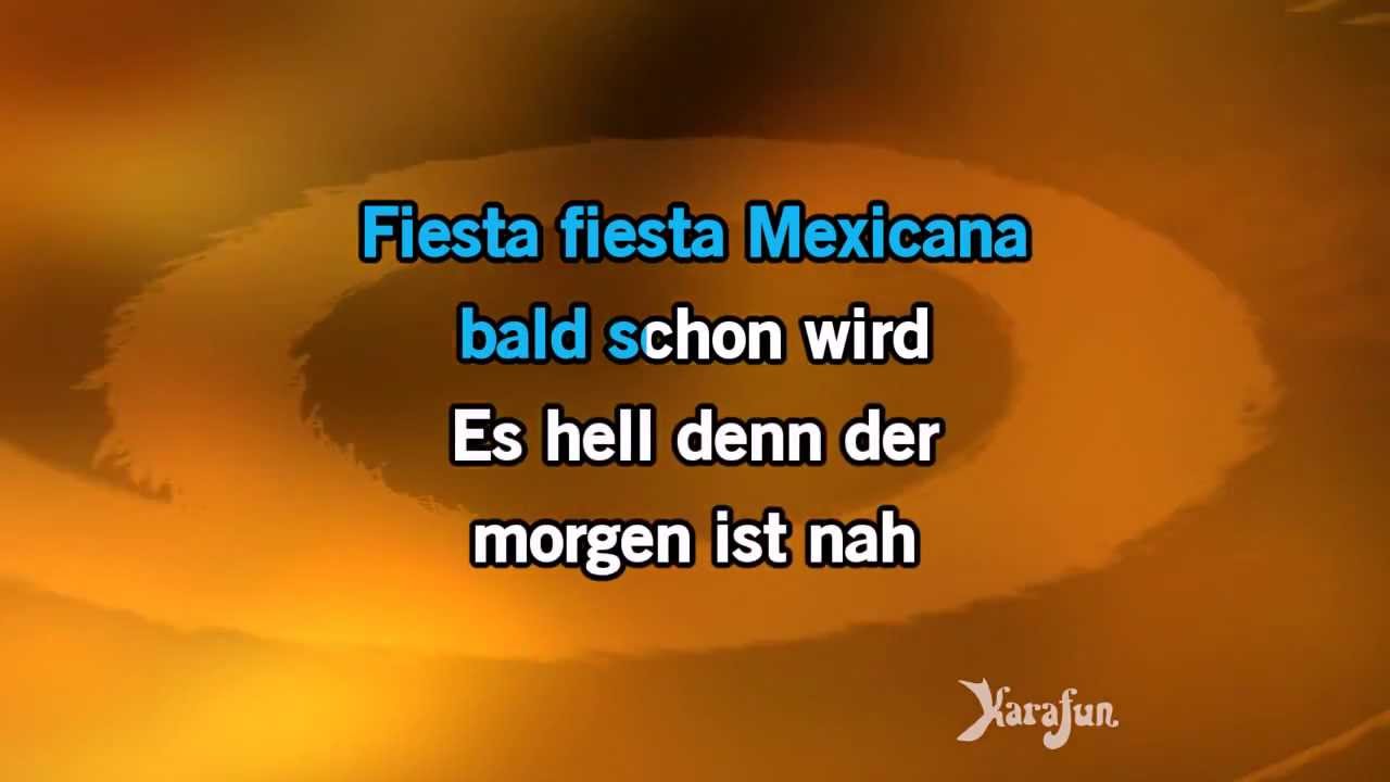 Karaoke Fiesta Mexicana - Rex Gildo *