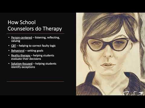 How School Counselors do Therapy