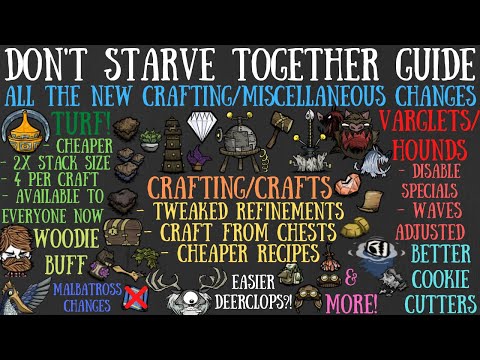 ALL The New Crafting & Miscellaneous Changes - Don't Starve Together Guide