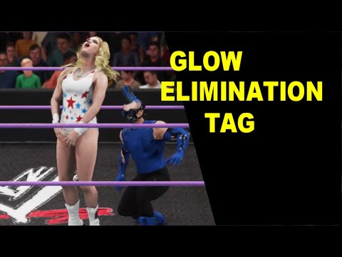 GLOW 1985 Liberty Belle-Cherry Bang vs Bombshell-Dynamite - Elimination Tag