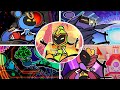 Super Bomberman R (All First Cutscenes Of All 5 Dastardly Bombers)
