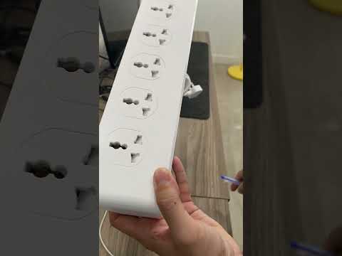 Ổ Cắm Điện Đa Năng LDNIO SC10610 - 10 Ổ Cắm + 6 Cổng Sạc USB & Type-C, Công Suất 2500W, Tự Ngắt An Toàn, Chống Cháy Chuẩn EU