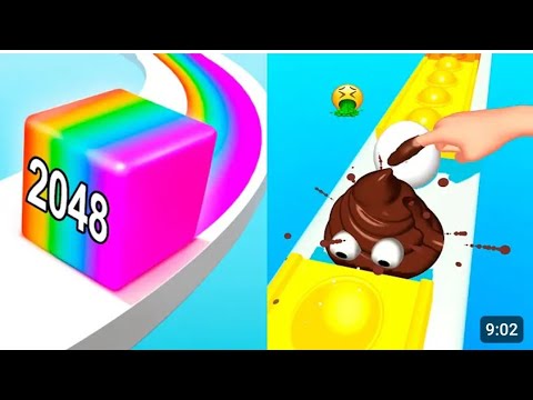 Potato Rush VS pop run - All Levels SpeedRun Gameplay Android iOS Ep