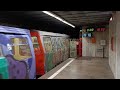 Bucharest Metro IVA Train 004 058 006 Departing Basarab Station On M1