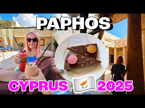 PAPHOS CYPRUS VLOG (Elysium Hotel, Gluten-free Food, Coral Bay + Tomb Of The Kings!)