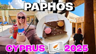 PAPHOS CYPRUS VLOG (Elysium Hotel, Gluten-free Food, Coral Bay + Tomb Of The Kin
