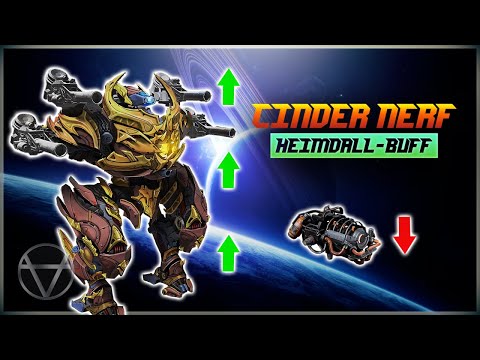 [WR] 🔥 Cinder NERF (Before VS After Comparison) & Heimdall BUFF – Gameplay | War Robots