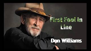 First Fool In Line Lyrics - Don Williams