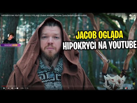 JACOB OGLĄDA HIPOKRYCI NA YOUTUBE - VOGULE POLAND | JACOB SHOTY Z LIVE