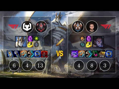 T1 Allmight Galio vs T1 Closer Sylas Mid - KR GrandMaster Patch 10.10