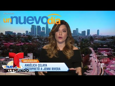 Angélica Celaya se despide de su papel de Jenni Rivera | Un Nuevo Día | Telemundo