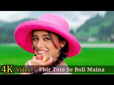 Phir Tote Se Boli Maina 4K Video Song | Hadh Kar Di Aapne | Govinda | Rani Mukerji HD #HindiSongs