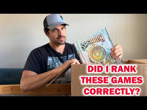 Ranking These 5 Board Games Before Playing!
