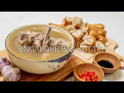 BAK KUT TEH Món Ăn Nổi Tiếng Cingapura | Culinária ASMR | Adoro cozinhar