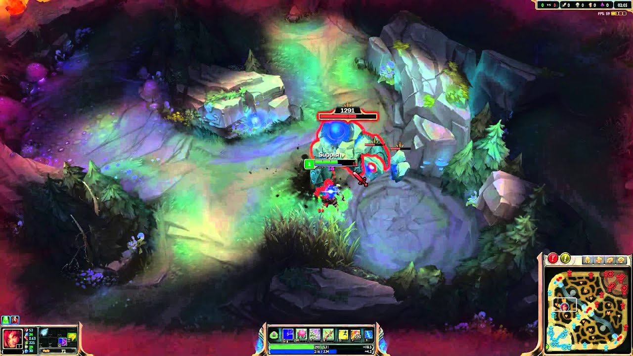 Liên Minh Huyền Thoại: Zyra solo rồng lv 2 quá đơn giản