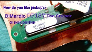 Video thumbnail for DiMarzio DP187 The Cruiser on neck by nori-hei